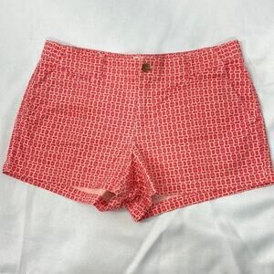 NWOT Gap summer short pink and coral pockets flat back size 10